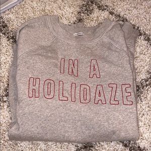 American Eagle Outfitters grey crew neck